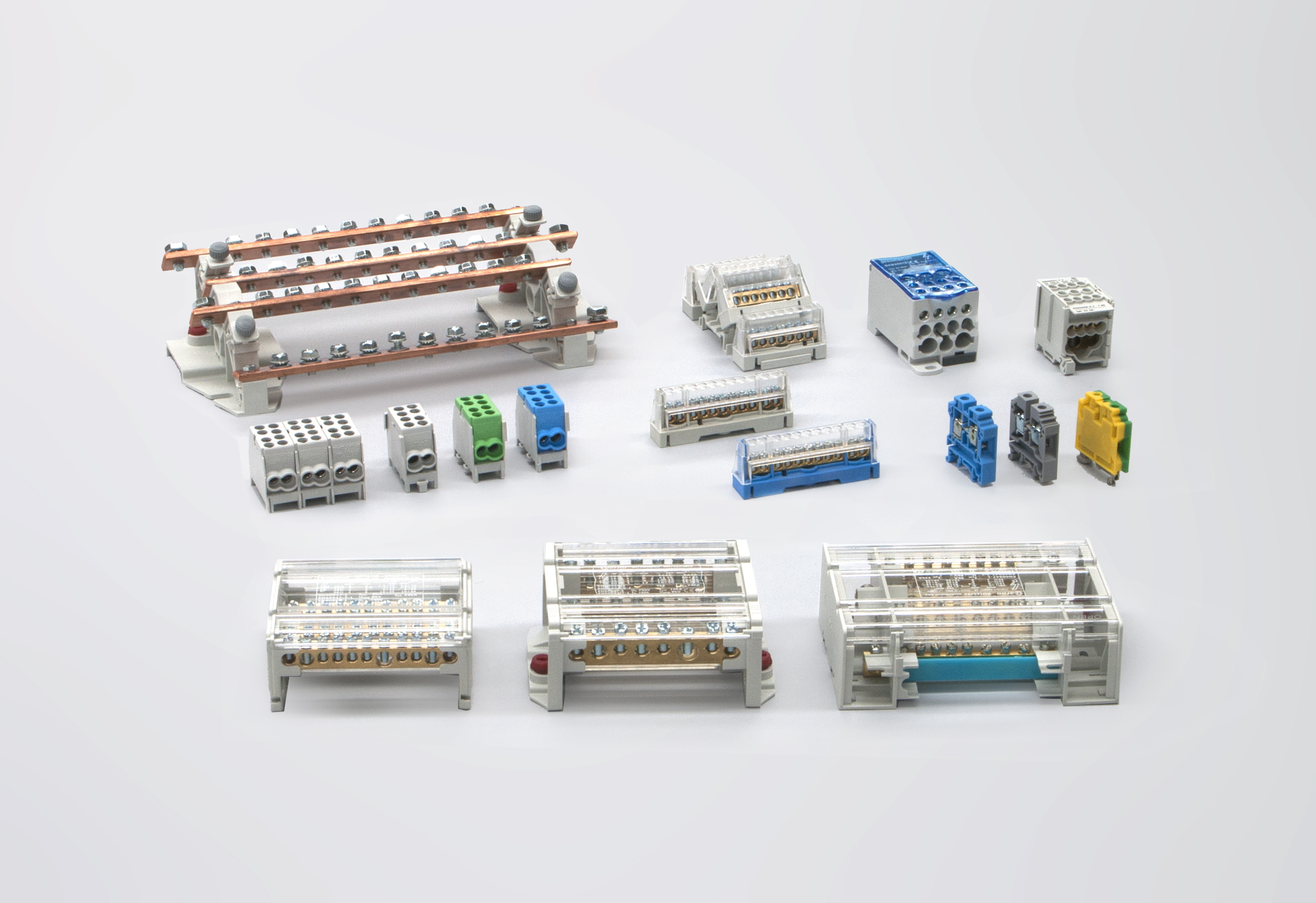 Morsettiere di ripartizione per il cablaggio di quadri elettrici linea  Boxdin - Arnocanali